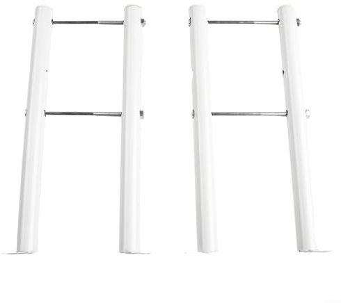 LuMOUzhou Vertical Cast Iron Radiator Support Bracket Heavy Duty Floor Bracket with Thickened Feet(15CM)