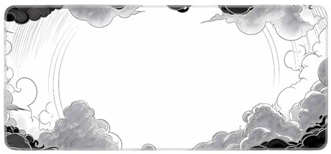 HGVDHS Japanese Style XXL Anime Mouse Pad Gaming Mouse Mat with Rubber Base Non-Slip Textured Surface Ideal for Computer and PC Size