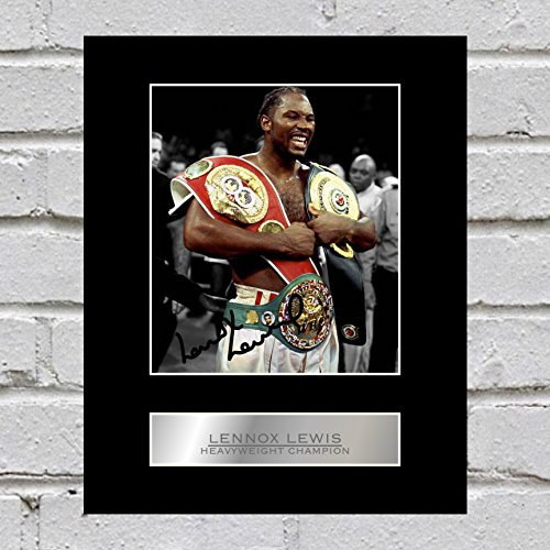 Fotobild von Heavyweight-Champion Lennox Lewis