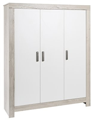 Schardt 06 794 82 00 Kleiderschrank mit 3 Türen Nordic Halifax, weiß
