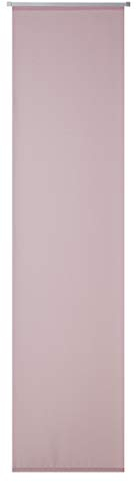Neutex for you! Schiebevorhang Saros 245 cm, 100% Polyester, pflegeleicht, Rosé, One Size