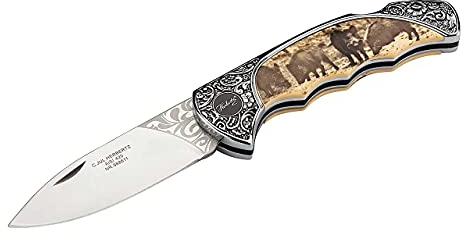 Herbertz Taschenmesser, Stahl AISI 420