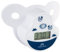 Mobiclinic ®, Schnullerthermometer baby, Europäische marke, Thermometer, Schnuller, Fieberthermometer, Mit fieberalarm, Digitales, Lcd-anzeige, Soft, Präzise technologie, Weiß