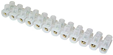 Connector Strip 3 5 10 15 30 60 Amp Terminal Barrier Block Electrical Strip Connector (3 Amp)