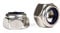 M12 (12mm ¯) Nylock Nuts Nylon Insert Locking Nuts A2 Stainless Steel (Pack of 10)