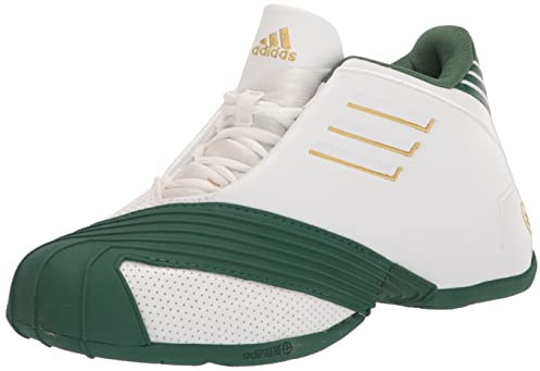 adidas Men's T-Mac 1 Basketball Shoe, White, 10