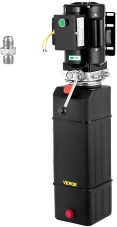 VEVOR Bomba hidráulica 2950 PSI 60 HZ Unidad de energía hidráulica 3 HP 220 V Paquete de energía hidráulica para elevadores de 2 y 4 postes para elevador de automóviles con depósito de 3,5 galones