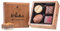 CHOCOLISSIMO Schokolade Geschenk - 4 handgefertigte Pralinen im Holzkästchen - Geschenk zu Weihnachten - Weihnachtsschokolade, Geschenkidee Frauen, Männer, Frau, Mann, Eltern - Merry Elegance Mini