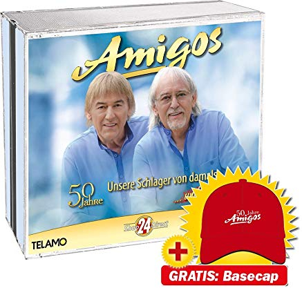 50 Jahre - Unsere Schlager von damals ...und heute! + GRATIS Amigos Basecap