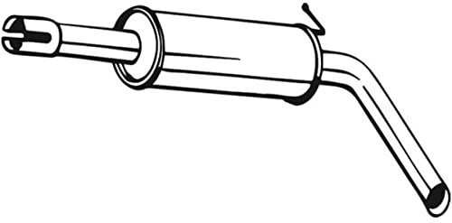 BOSAL Mittelschalldämpfer 233-615 für Polo Schrägheck (6R1, 6C1)