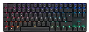 CHERRY MX 8.2 TKL Wireless, Tastiera Gaming Senza Fili senza Tastierino Numerico, Layout Germania (QWERTZ), Custodia Metallica, Interruttori MX RED, Nero