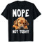 Nope Not Today Lazy Dog Lustiger Rhodesian Ridgeback T-Shirt