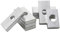 VIIADJSU 10–50 Stück M3 M4 M5 M6 M8 Vierkantmutter, rechteckige Muttern, dünne Gleitblockmuttern, verzinkter Kohlenstoffstahl, Aluminiumprofil, Zubehör (Color : 10pcs, Size : M3x12x6x2.5mm)