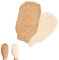 YILANJIN 2Pcs Gant de Chanvre Exfoliant,Gant exfoliant en jute,Gommage corps naturel,Douche Gant de Bain Mitaine Mitaine de Bain Éponge Épurateur Enlever La Peau Morte pour Hommes Et Femmes