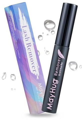Mayhug Remover Cils Extension, Depose Extension Cils 12ml, Eyelash Remover for Faux Cils Individual Dissolvant Doux Pour Cils(S-P Style)