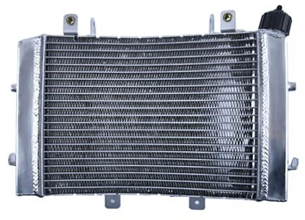 avdb-moto Radiador de Agua compatible con KTM Duke 690 LC4, A3 2012-2018, DUKE 690 R 690R A3 2012-2018 Plata Racing de Recambio