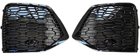 TMZWJ Griglia del Fendinebbia per Auto per Audi Q5 2021 2022 Left Right Griglia del Radiatore del Paraurti Anteriore Dell'auto Esterno Accessori