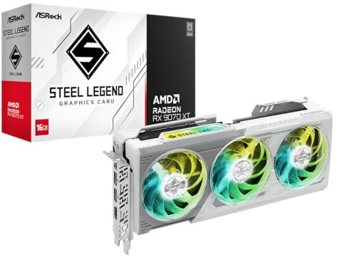 Asrock VGA RX9070XT SL 16G,AMD,RX9070XT,16GB,GDDR6,256BIT,2HDMI+2DP (3 ventole)