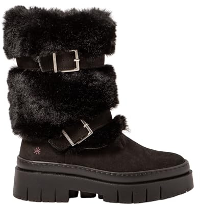 Art Damen 1968 Amberes Oxford-Stiefel, schwarz/weiß, 37 EU