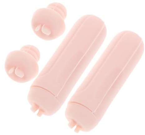 ADOCARN 2pcs Nail Art Stamping Pens Kit Silicone French Tip Nail Stamp and Scrapers for Creative Manicure