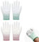 OBYJCA 2 Pairs Heat Resistant Gloves for Hair Styling, Heat Protection Proof Gloves for Hair Styling, Heat Blocking for Curling, Flat Iron and Curling Wand, Pink and Green