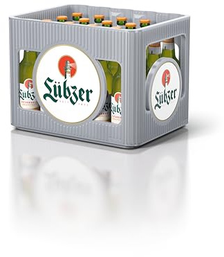 Lübzer Naturradler Grapefruit, Radler Flasche (20x 0,5 L), Kasten Mehrweg Biermischgetränk - Radler- Alster - Bier