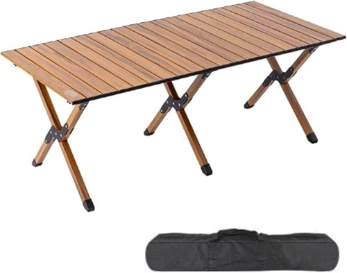 Tragbarer Picknicktisch, Tragbarer Klappbarer Reise-campingtisch Mit Geringer Höhe Für Picknick Im Freien, Grillen Und Wandern Mit Tragetasche, Mehrzweck Für Terrasse, Garte, A, 120cm/47in