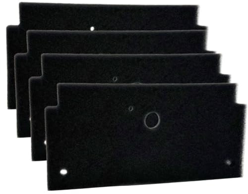 4 Stück Schwammfilter 12022801 Trockner Ersatz | Basis-Schaumfilter passend für Bosch Siemens IQ300 IQ500 Wäschetrockner, waschbare hitzebeständige Pumpenteile