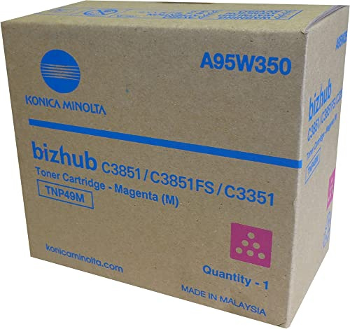 Konica A95W350 Magenta Toner 12,000 Sides TNP49M