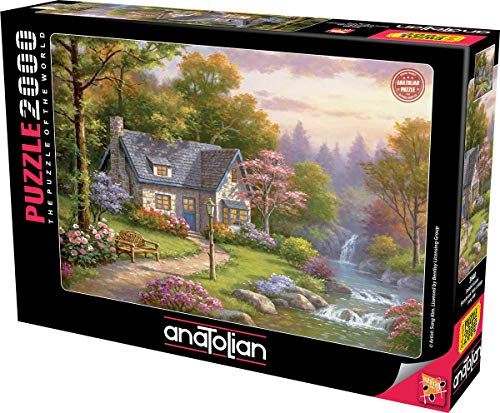 Anatolian Puzzle 2000 pièces : Cottage de Storybrook, Sung Kim