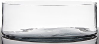 INNA-Glas Dekoschale Alexia, transparent, 11cm, Ø34cm - Glas Schale