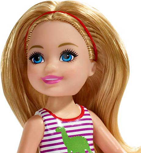 Barbie FXG82 - Chelsea Puppe blond, Spielzeug ab 3 Jahren, Mehrfarbig