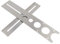 Fliesen Winkel Messlineal Edelstahl Einstellbar Fliesen Lochsucher 25/40/45mm Fliesen Werkzeuglineal Keramikfliesen Locher Locator Lineal Keramik Template Tool