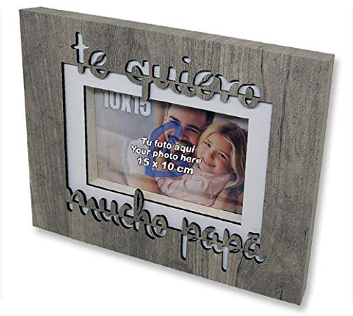 Zep NG646S Roberto es Bilderrahmen aus Holz, Braun und Weiß