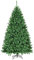 COSTWAY Árbol de Navidad Verde 225 cm, Abeto Artificial, Base de Metal y Agujas de PVC 2254 Ramas, Arvore de Natal Hogar Oficina Tienda (Altura 225cm)
