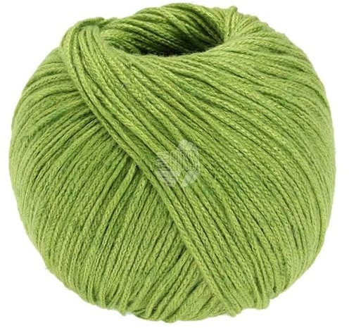 LANA GROSSA Linarte | Moderner Baumwoll/Leinen-Klassiker | Handstrickgarn aus 40% Microfaser (Viscose), 30% Baumwolle, 20% Leinen & 10% Polyamid | 50g Wolle zum Stricken & Häkeln | 125m Garn FB308