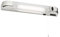 Knightsbridge 6W LED Shaver Light with Dual USB Charger - Chrome, 492mm x 60mm x 70mm