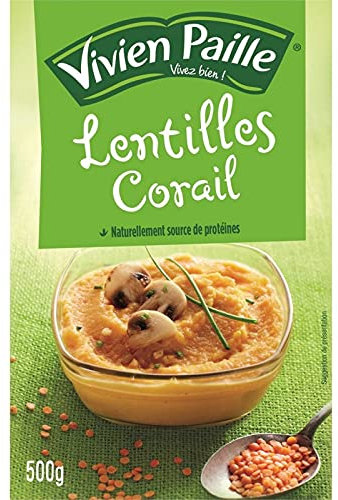Vivien Paille Lentilles corail
