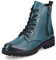 Remonte Donna Stivaletti D8671, Signora Stivaletti Allacciati,Soletta Removibile,Stivali Corti,Stivali con Lacci,Cerniera Lampo,Blau,37 EU / 4 UK