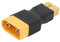 Dilwe XT90 Stecker auf XT60 Buchse, 48x22x10 MM, für alle Arten von RC Auto, Flugzeug, Boat, Professioneller XT90 auf XT60 RC Konverter RC Lipo Akku