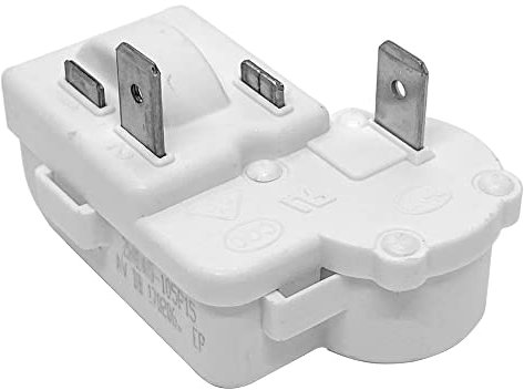 2Pin Refrigerator Compressor PTC Starter Relay Over Load Protector for Danby Mini Freezer for Haier Fridge for Magic for Chef Refrigerators Accessories Replace ZHB69-120P15 ZHB60-120P15 etc