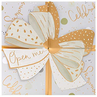 UK Greetings Gift Card/Money Holder for Him/Her/Friend - For Birthdays, Mother's Day & Other Events - Suitable for Gift Cards and Money - Pop-Up Present Design