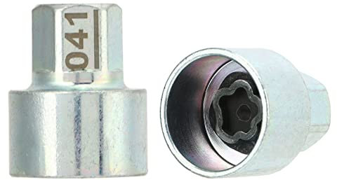 Presa Antifurto Lugnut, Bullone Mozzo, Chiave di Blocco Ruota Sostituzione Presa Antifurto Lugnut per 1 3 5 6 7Series X1 X2 X3 X4 X5 X6 Z4 052 (041)
