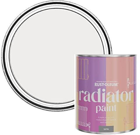 Rust-Oleum Purple Heat Resistant Radiator Paint in Satin Finish - Fleur 750ml
