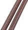 FUNZE 0,5/1 Meter Vintage schwarz braun echte geflochtene Lederbänder 8 mm 10 mm 12 mm Flachlederband für Armband Schmuckherstellung