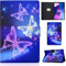 CXTcase Custodia per Lenovo Tab M10 (3rd Gen) 10.1 2022,PU Intelligente Tablet Cover Lenovo Tab M10 3rd Gen 10.1 2022,Tablet Custodia con Slot per Schede,Farfalla Viola