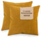 SONIT - Kissenbezug 50x50 cm - Sofa Kissen, Deko Kissenbezüge für Wohnzimmer und Schlafzimmer - 2er-Set - Made in Italy - Mango