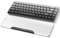 MAMBASNAKE Keyboard Wrist Rest for 68 Keys Compact 65% Keyboard - CNC Acrylic Keyboard Hand Support Palm Rest with Aluminum Logo - Anti-Slip Rubber Feet - for Office/Gaming/Typing/Laptop - Black