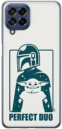 ERT GROUP Handyhülle für Samsung M53 5G Original und offiziell Lizenziertes Star Wars Muster Baby Yoda 034 optimal an die Form des Handy angepasst, hülle aus TPU