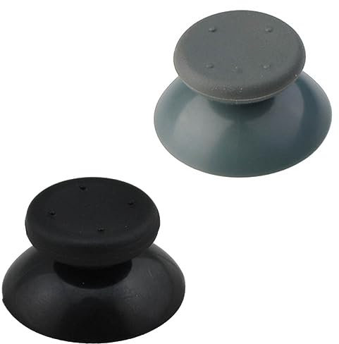 10 Pcs 3D Joystick Analógico Thumbstick Grip Caps para Xbox 360 Thumb Grip Analog Stick Cubiertas Cap Precision Joystick Controlador Cap (Gris)